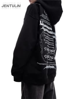Y2K Retro zip up Hoodie Men Sober Print Zipper Sweatshirts High Street Hip Hop Streetwear Oversized Korean Graphic Unisex Jacket