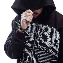 Y2K Retro zip up Hoodie Men Sober Print Zipper Sweatshirts High Street Hip Hop Streetwear Oversized Korean Graphic Unisex Jacket