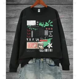 The Free Syria Hoodie Fashion Long Sleeve Man Women Black Drop Shoulder Sweatshirt Vintage Harajuku Aesthetic comfort Hoodies