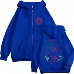 Anime Jojo's Bizarre Adventure Kira Killer Queen Zipper Hoodie Men Women Manga Casual Vintage Zip Up Jacket Male Oversized Coat
