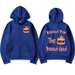 Technoblade Merch Print  Zipper Hoodies Sweatshirts Harajuku Men Women Hip Hop Streetwear Casual Loose Hoodies Fashion Pullovers