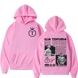 Limited El Matador Ilia Topuria Merch Hoodies Men Women Cotton Casual High Quality Sweatshirts Retro Fashion Oversized Pullovers