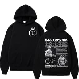 Limited El Matador Ilia Topuria Merch Hoodies Men Women Cotton Casual High Quality Sweatshirts Retro Fashion Oversized Pullovers