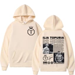 Limited El Matador Ilia Topuria Merch Hoodies Men Women Cotton Casual High Quality Sweatshirts Retro Fashion Oversized Pullovers
