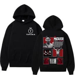Limited El Matador Ilia Topuria Merch Hoodies Men Women Cotton Casual High Quality Sweatshirts Retro Fashion Oversized Pullovers