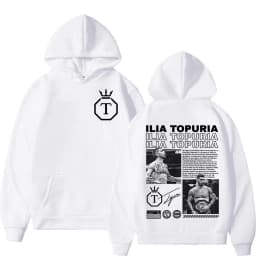 Limited El Matador Ilia Topuria Merch Hoodies Men Women Cotton Casual High Quality Sweatshirts Retro Fashion Oversized Pullovers