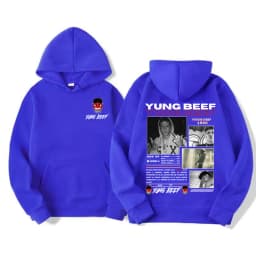 Rapper Yung Beef Album 2025 Tour Hoodies Men's Clothing Fleece Long Sleeve Pullovers Hoodie Fashion Hip Hop Oversized Sweatshirt