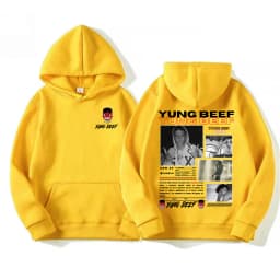 Rapper Yung Beef Album 2025 Tour Hoodies Men's Clothing Fleece Long Sleeve Pullovers Hoodie Fashion Hip Hop Oversized Sweatshirt