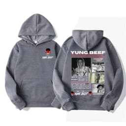Rapper Yung Beef Album 2025 Tour Hoodies Men's Clothing Fleece Long Sleeve Pullovers Hoodie Fashion Hip Hop Oversized Sweatshirt