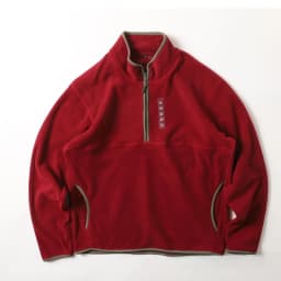 Warm Reversible Half Zip Hoodie Stand Collar Fleece Sweatshirt Men's Sporty Fleece Jacket Outerwear Polyester Fiber Standard Fit