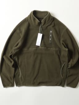 Warm Reversible Half Zip Hoodie Stand Collar Fleece Sweatshirt Men's Sporty Fleece Jacket Outerwear Polyester Fiber Standard Fit