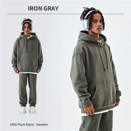 ZODF Casual Winter Men 350gsm Fleece Hoodies Unisex Women Loose Warm Solid Hooded Sweatshirts Pullovers 18 Colors HY0728