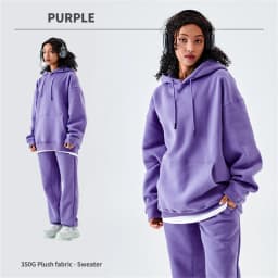 ZODF Casual Winter Men 350gsm Fleece Hoodies Unisex Women Loose Warm Solid Hooded Sweatshirts Pullovers 18 Colors HY0728
