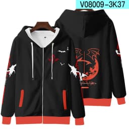 Japanese Anime Touhou Project Zipper Sweatshirt Unisex Long Sleeve Women Men Hoodie Harajuku Streetwear Clothes Cosplay Costume