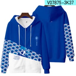 Japanese Anime Touhou Project Zipper Sweatshirt Unisex Long Sleeve Women Men Hoodie Harajuku Streetwear Clothes Cosplay Costume