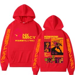 Japan Anime Tengen Toppa Gurren Lagann Print Hoodies Cartoon Style Hoodies Men Women Fashion Casual Loose Sweatshirt Streetwear