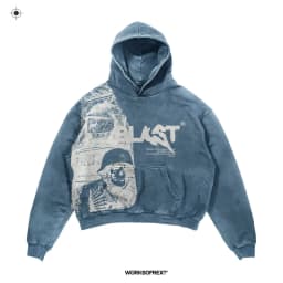 Autumn and Spring New Fashion Trend Print American Vintage Hoodie Men's Casual Loose Sports High Quality Plus Size Jacket M-6XL