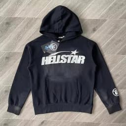 HS Uniform Big Logo Wash Water Heavy Industry Hoodie