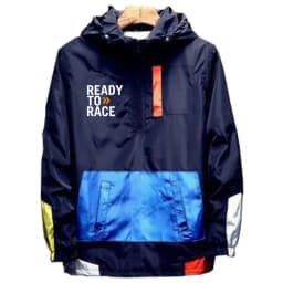 Men's Ready To Race Enduro Cross Motocross Bitumen Bike Life Punk Zipper Hooded Jakcet Patchwork Coat Sweatshirt Hoodies Tops