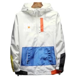 Men's Ready To Race Enduro Cross Motocross Bitumen Bike Life Punk Zipper Hooded Jakcet Patchwork Coat Sweatshirt Hoodies Tops