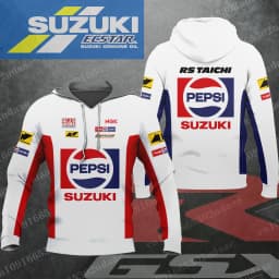 pepsi suzuki 2026 New Racing Men's and Women's Motorcycle Enthusiasts Sports and Leisure Zipper Hoodie