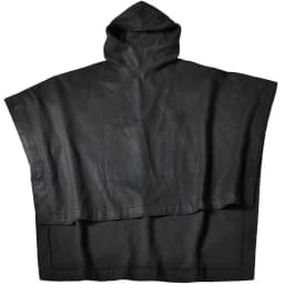 Fashion Vintage Poncho Men Oversized Plush Hooded Batwing Sleeve Trench Punk Outerwear Male Coats Cloak Cape Female Clothing