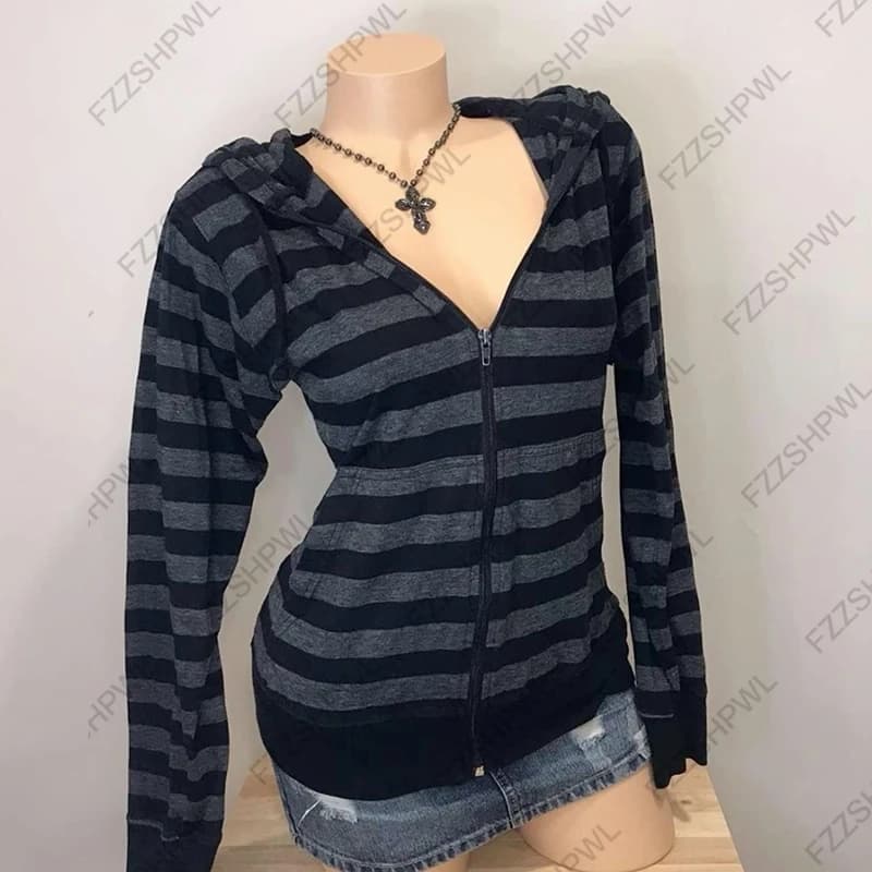 Autumn American Retro Jacket Women New Design Sense Slim Fashion Sweet Y2k Coat Aesthetic Casual Vintage Hot Chick Clothing Tops