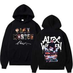 Alex Warren Album Song Titles Music Merch Hoodies Men Women Fashion Retro Long Sleeve Pullovers Winter Casual Fleece Sweatshirts