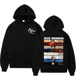 Alex Warren Album Song Titles Music Merch Hoodies Men Women Fashion Retro Long Sleeve Pullovers Winter Casual Fleece Sweatshirts