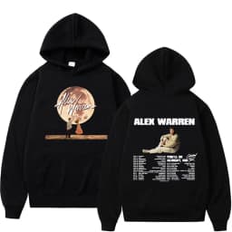 Alex Warren Album Song Titles Music Merch Hoodies Men Women Fashion Retro Long Sleeve Pullovers Winter Casual Fleece Sweatshirts