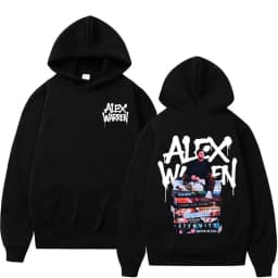 Alex Warren Album Song Titles Music Merch Hoodies Men Women Fashion Retro Long Sleeve Pullovers Winter Casual Fleece Sweatshirts