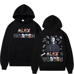 Alex Warren Album Song Titles Music Merch Hoodies Men Women Fashion Retro Long Sleeve Pullovers Winter Casual Fleece Sweatshirts