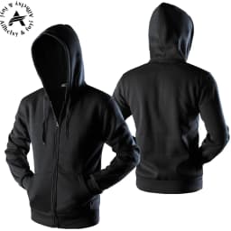 New Plain Mens Zip Up Hoody Jacket Sweatshirt Hooded Zipper male Top Outerwear Black Gray Boutique men