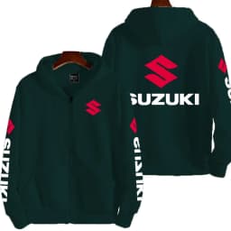 Suzuki Logo Motorcycle Racing Team Men Zipper Hoodie 2026 New Fashion Women Sweatshirt Spring Autumn Sports Couple Jackets Coat