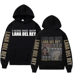 Singer Lana Del Rey Hoodies Ultraviolence Music Album Hoodie Men Women's Aesthetic Fashion Oversized Sweatshirt Men's Streetwear