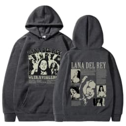 Singer Lana Del Rey Hoodies Ultraviolence Music Album Hoodie Men Women's Aesthetic Fashion Oversized Sweatshirt Men's Streetwear