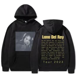 Singer Lana Del Rey Hoodies Ultraviolence Music Album Hoodie Men Women's Aesthetic Fashion Oversized Sweatshirt Men's Streetwear