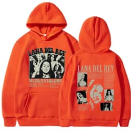 Singer Lana Del Rey Hoodies Ultraviolence Music Album Hoodie Men Women's Aesthetic Fashion Oversized Sweatshirt Men's Streetwear