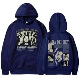 Singer Lana Del Rey Hoodies Ultraviolence Music Album Hoodie Men Women's Aesthetic Fashion Oversized Sweatshirt Men's Streetwear
