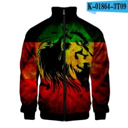 Coats Anime Dragon Cosplay Costume Hoodies 3D Printed Stand Collar Zipper Jacket Sportswear Sweatshirt