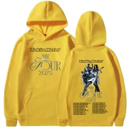 German Rock Band Tokio Hotel The Tour 2025 Hoodies Men Women Fashion Hip Hop Sweatshirts Casual Oversized Long Sleeve Pullovers