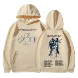 German Rock Band Tokio Hotel The Tour 2025 Hoodies Men Women Fashion Hip Hop Sweatshirts Casual Oversized Long Sleeve Pullovers