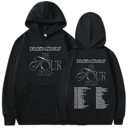 German Rock Band Tokio Hotel The Tour 2025 Hoodies Men Women Fashion Hip Hop Sweatshirts Casual Oversized Long Sleeve Pullovers