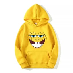 SpongeBob Cartoon Anime Women Hoodie 2024 New Fashion Pink Men Pullover Tops Spring Autumn Oversized Couple Sweatshirt Clothing