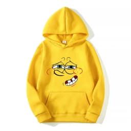 SpongeBob Cartoon Anime Women Hoodie 2024 New Fashion Pink Men Pullover Tops Spring Autumn Oversized Couple Sweatshirt Clothing