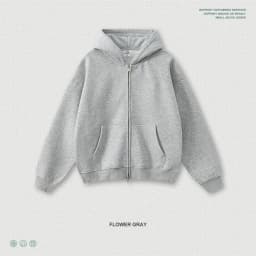 ZODF Fashion Winter 345gsm Boxy Fleece Zipper Hoodie For Men Unisex Cusual Loose Fit Warm Hooded Coat Outwears HY1178