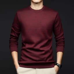 Top Grade Wool+Mulberry Silk New Brand Casual Fashion Street Crewneck Pullover Velvet Hoodies Sweatshirts Men's Clothing