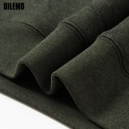 Top Grade Wool+Mulberry Silk New Brand Casual Fashion Street Crewneck Pullover Velvet Hoodies Sweatshirts Men's Clothing