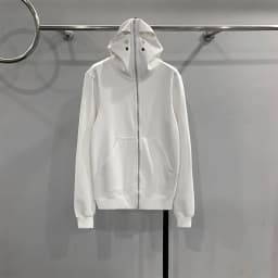 PFNW High Quality Darkwear White Masked Sweatshirt Cardigan Unisex Loose Casual Wizard Hat Cardigan Zipper Hoodies Tops 28W5556