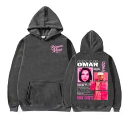 Omar Courtz Primera Musa Graphic Hoodies Men Women Clothing Hip Hop Fashion Sweatshirt Harajuku Casual Fleece Hoodie Streetwear